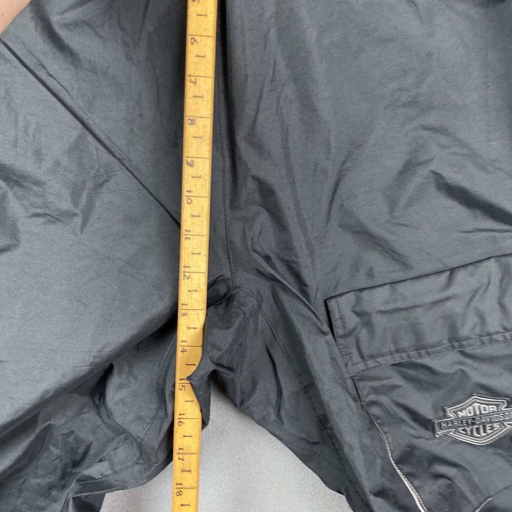 Harley Davidson Pants Mens Medium Black Polyester Heavyweight Lined Riding
