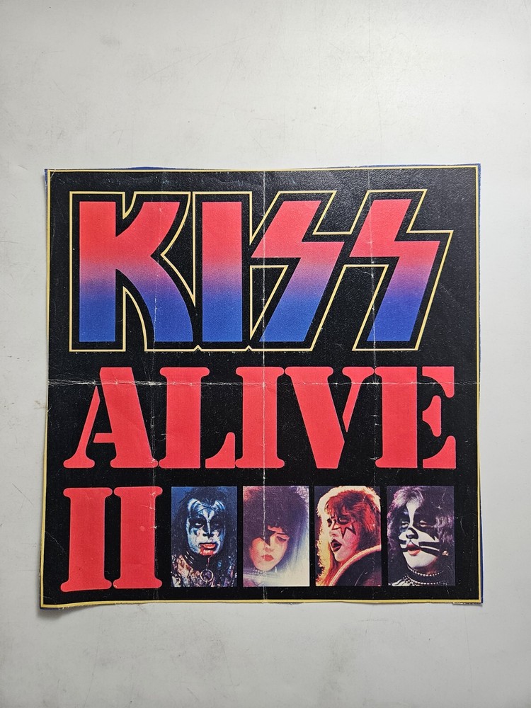 KISS Alive II Album Promo Print Ad 1978