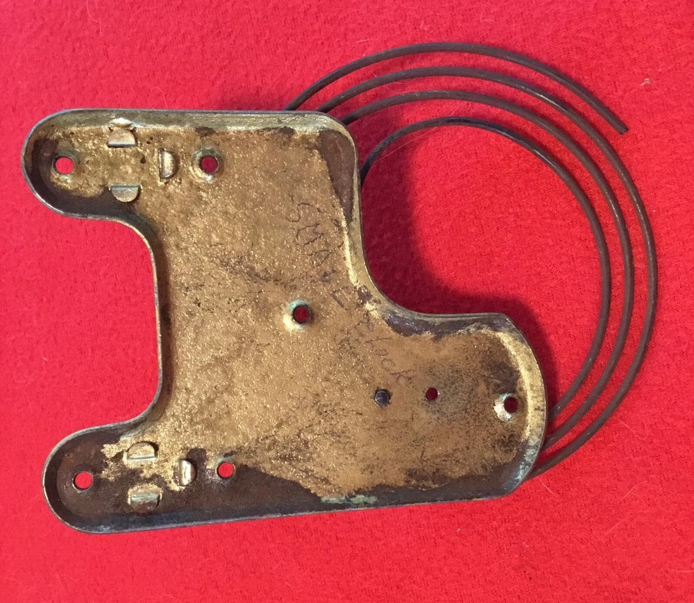 Vintage Clock mounting bracket for wall clock with gong