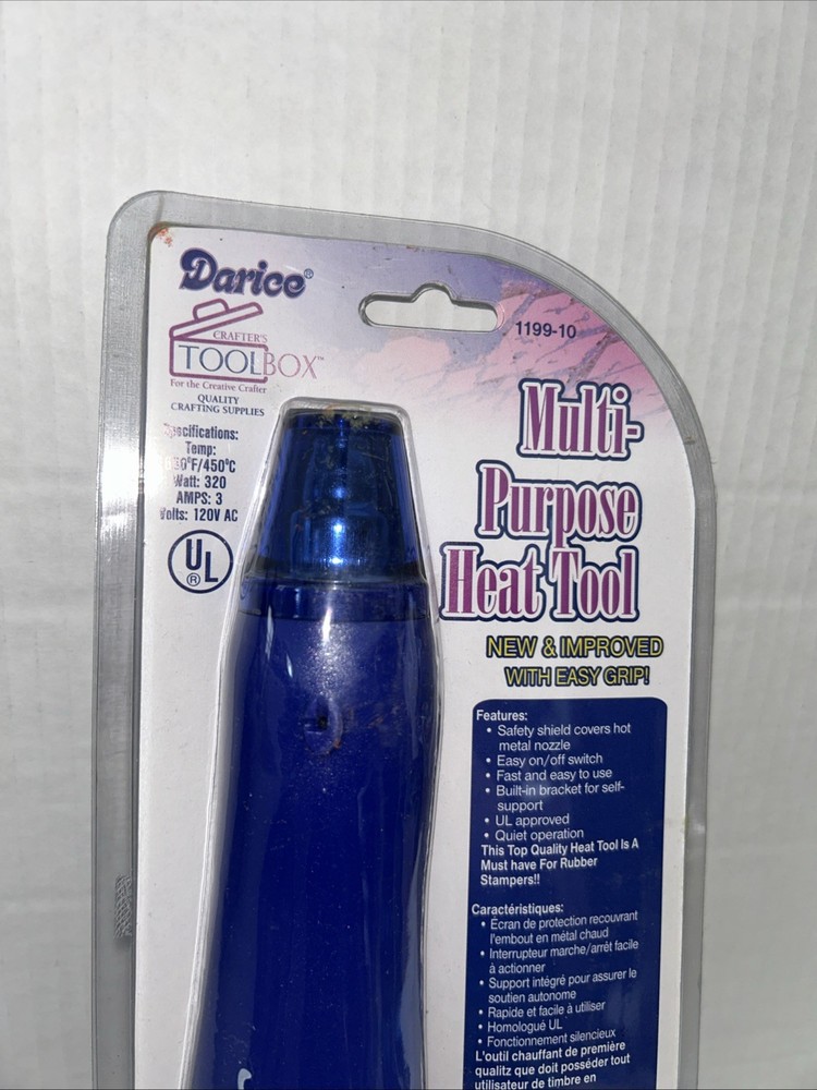 New Darice Crafters Multipurpose Heat Tool Crafters Embossing Curing Shrinking