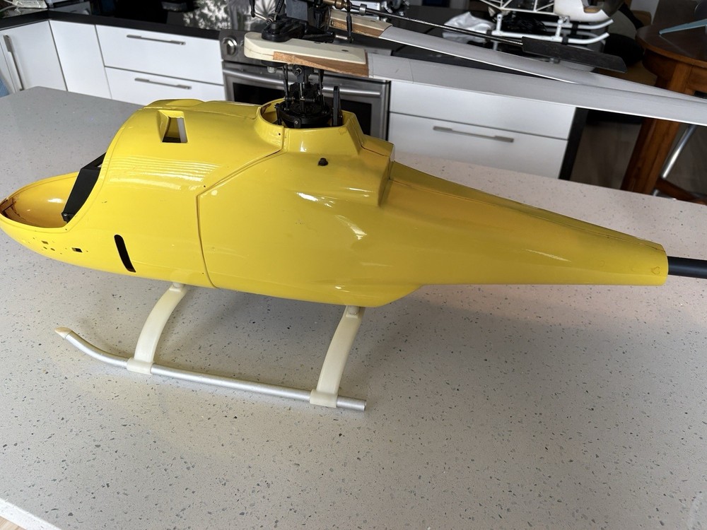 Heim Graupner 60 Size Vintage RC Helicopter
