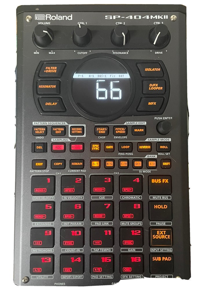 Roland SP-404MKII Sampler - Gray