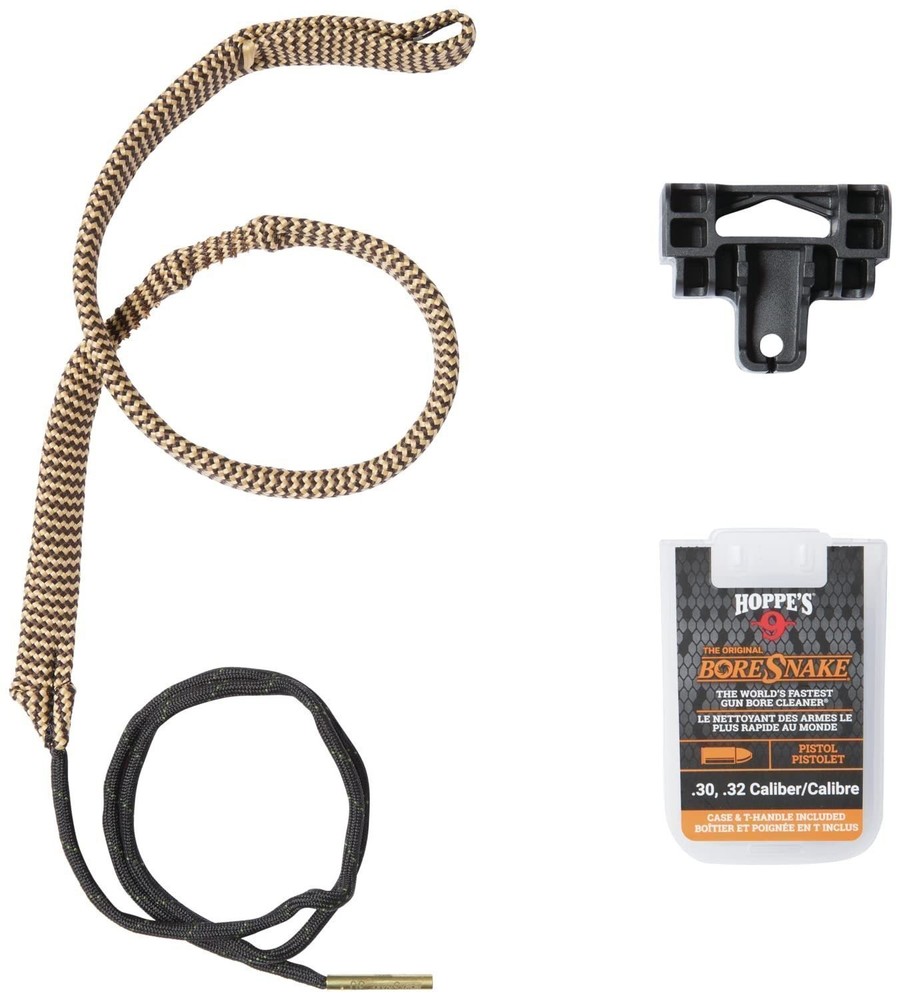 Hoppe's, Boresnake® with Den and T-Handle, Pistol Cleaner