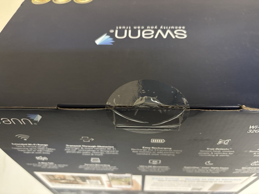 Swann MaxRanger4K Mini Wireless NVR Security System • 3-Pack