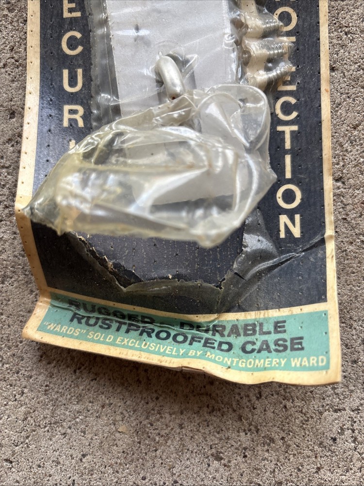 Wards Multi-purpose Pad Lock Open Package New 84-1302