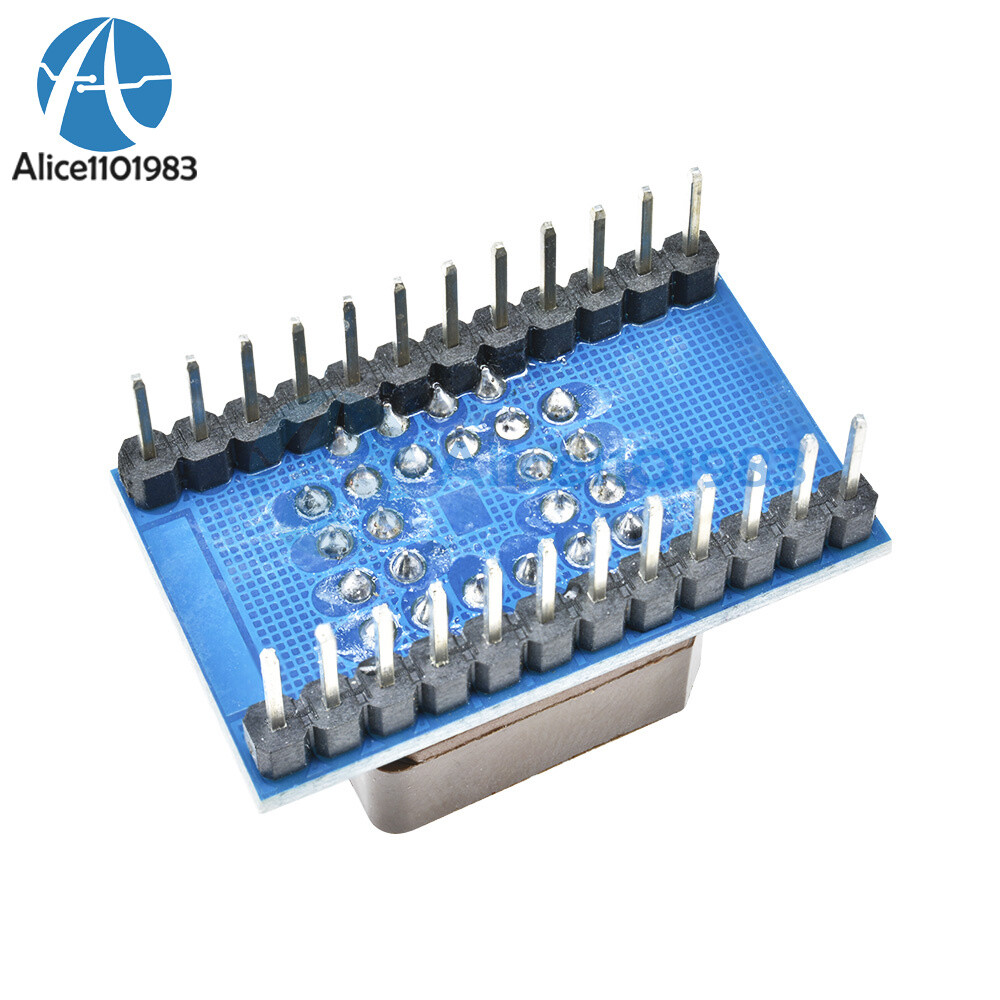 PLCC28 to DIP24 EZ Programmer Adapter Socket IC Test Socket Universal Converter