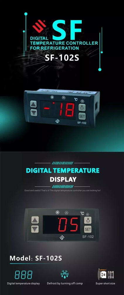 SHANGFANG SF-102S Digital Temperature Controller