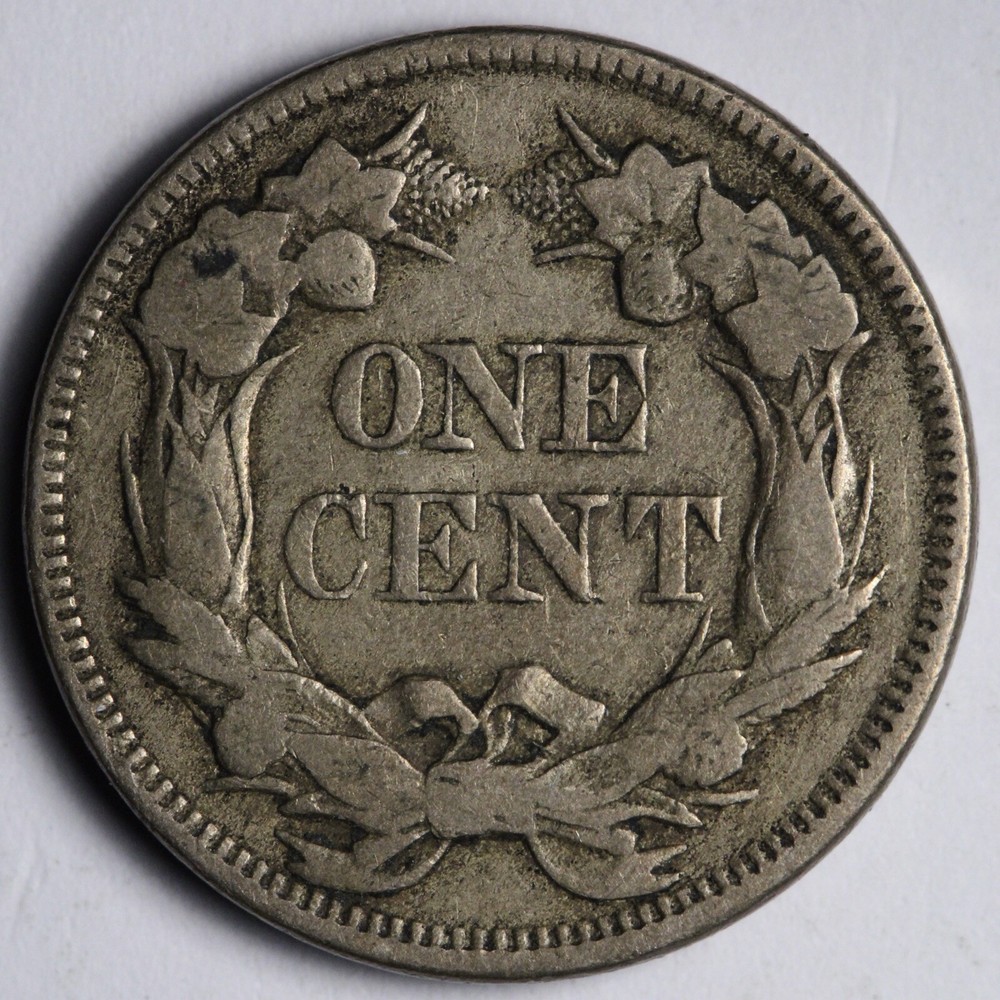 1858 LL Flying Eagle Cent Penny XF E118 ZRHQ