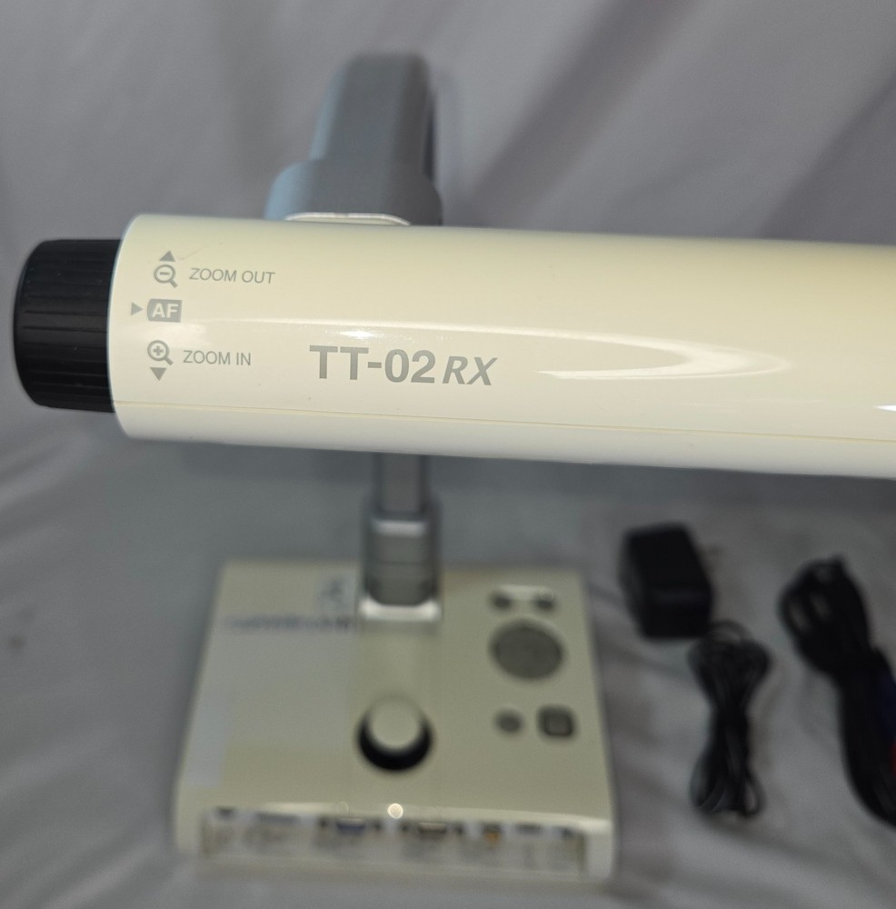 Elmo TT-02RX Digital Document Presenter Camera Projector USB VGA AC Adapter