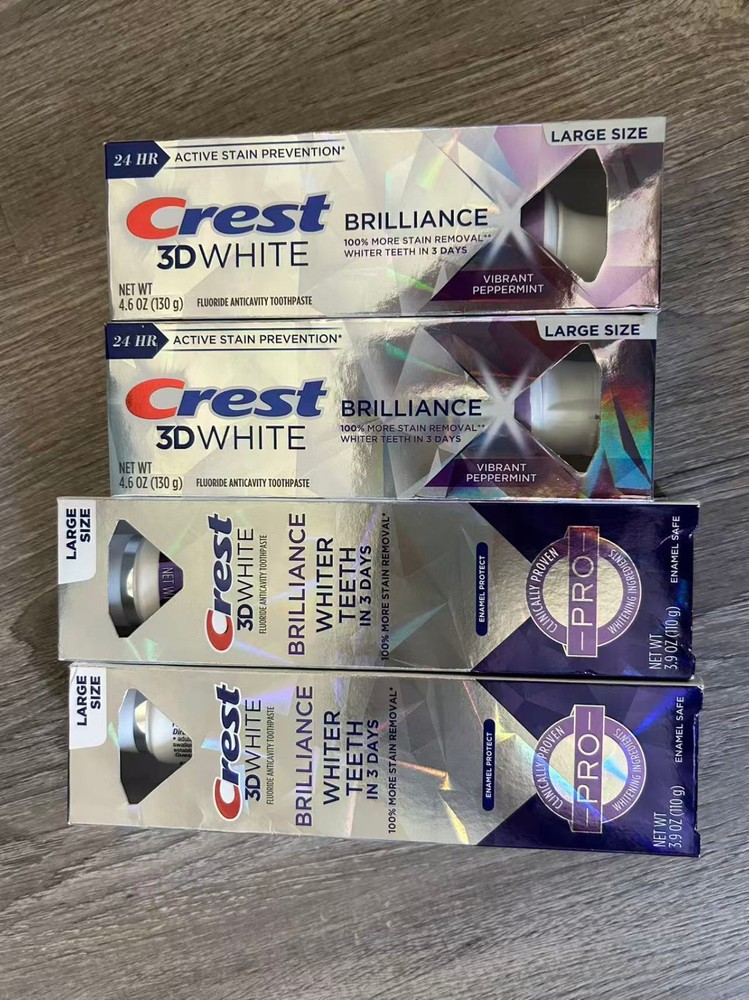 4X - Crest 3d white toothpaste = Free Shipping
