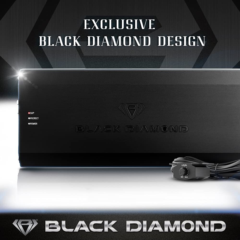Black Diamond Amplifier Class D 1 Channel Monoblock Amp 1500W RMS - DIA-P1500x1D