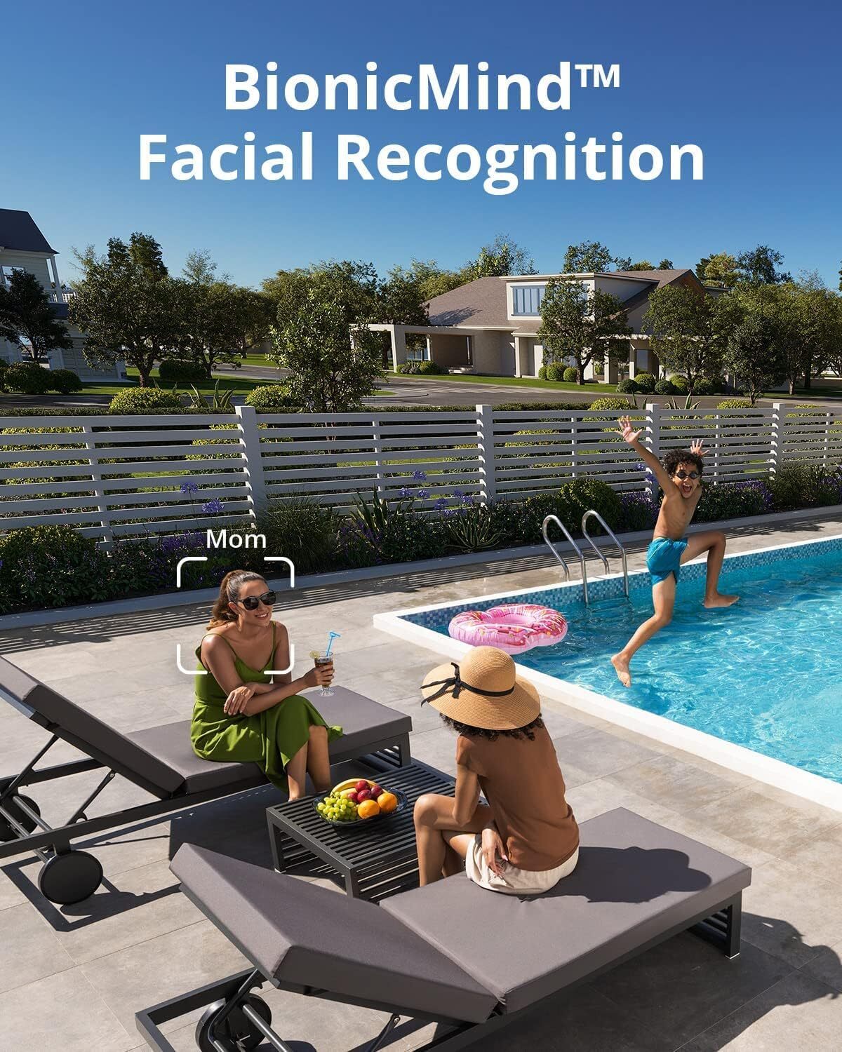 eufy eufyCam 3 Wireless Solar Camera System 4K Outdoor Cam 4pcs Security Cameras