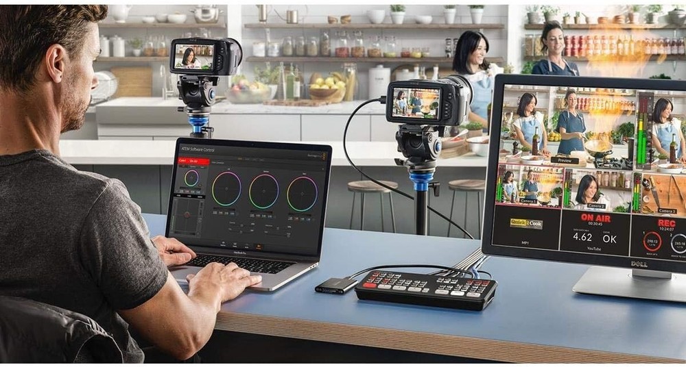 Blackmagic Design ATEM Mini Pro HDMI Live Stream Switcher NEW