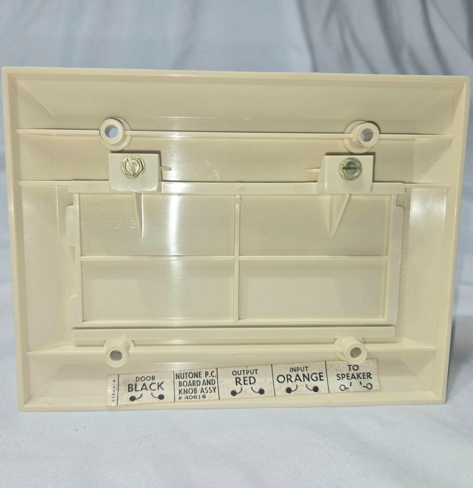 New in Box Nutone 2553-B Remote Control & Speaker for 2411-A Intercom Beige