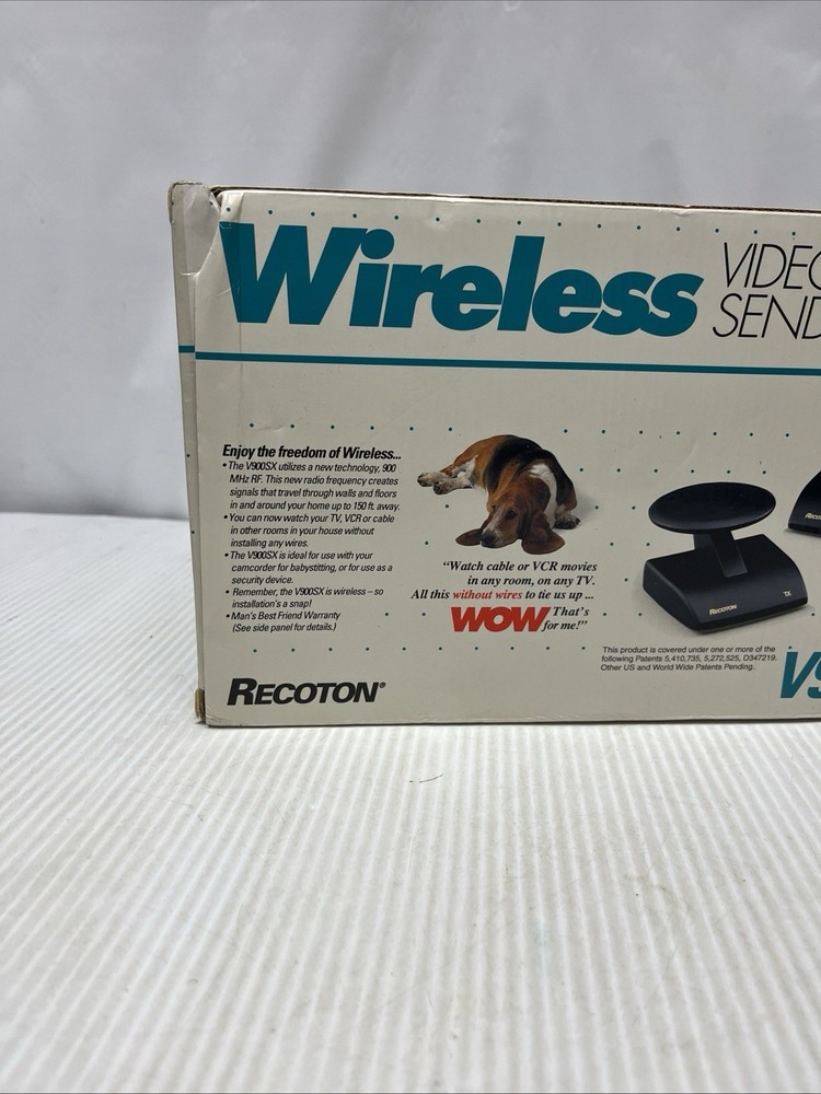 Wireless Video Sender V900 SX 1992 Recoton