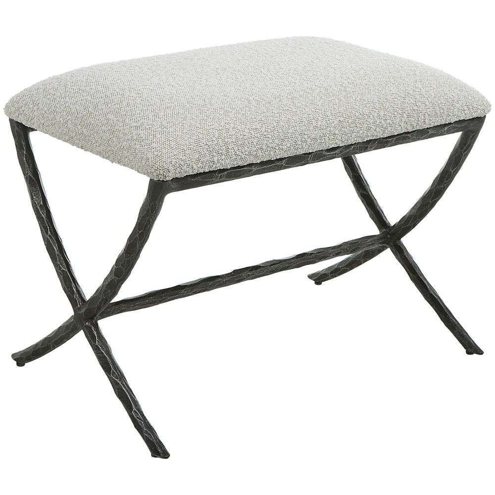 Uttermost 23750 Brisby 24"W Bench - White