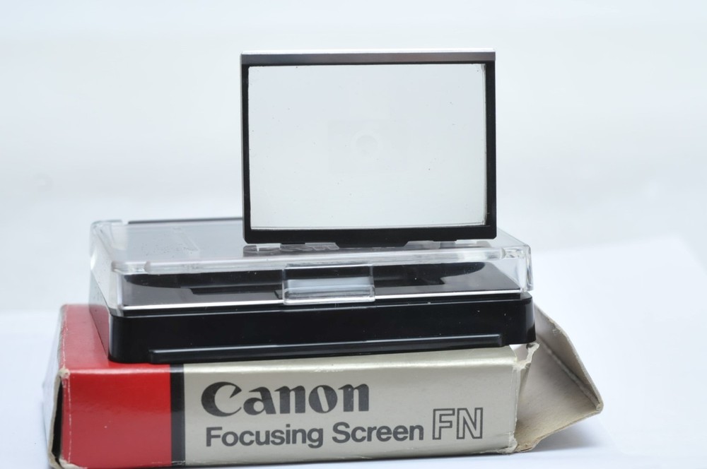 Canon Focusing Screen FN Type PE (Split-image/Microprism) W/ Box