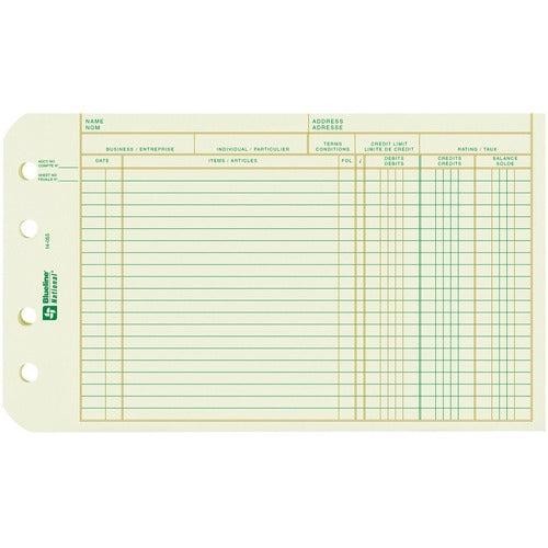 Blueline Accounting Book Refill A14055