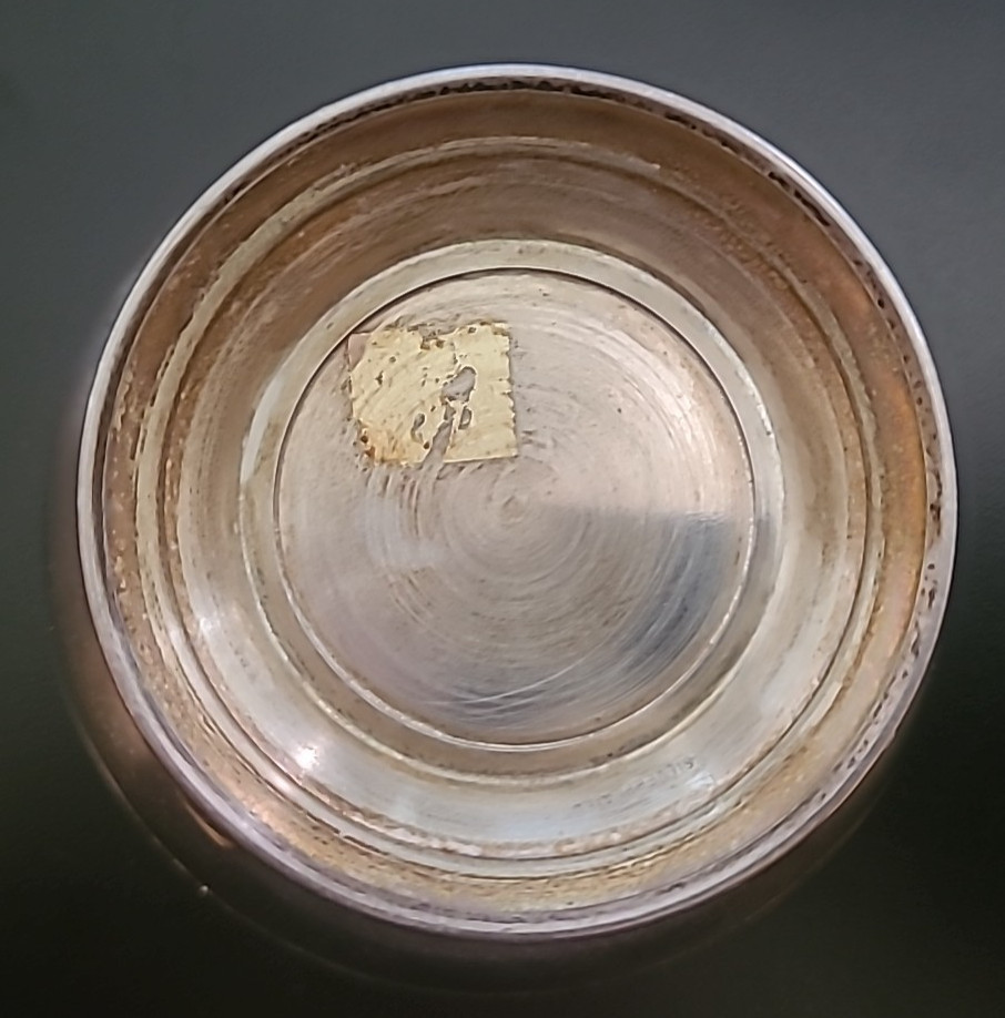 Vintage Sheridan Silver Plated Bowl - 4 ⅜ inch Diameter - 2 ¼ inch Height