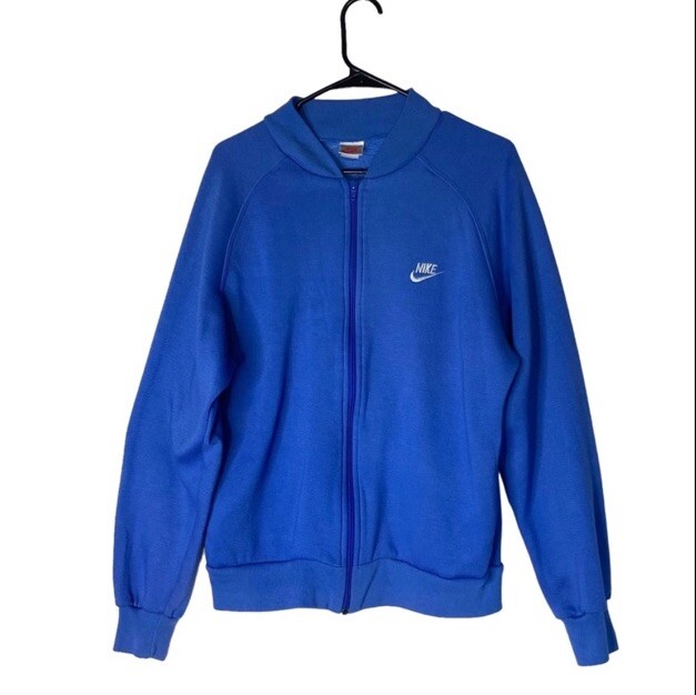 Nike Jacket Men Full Zip Blue Size Large