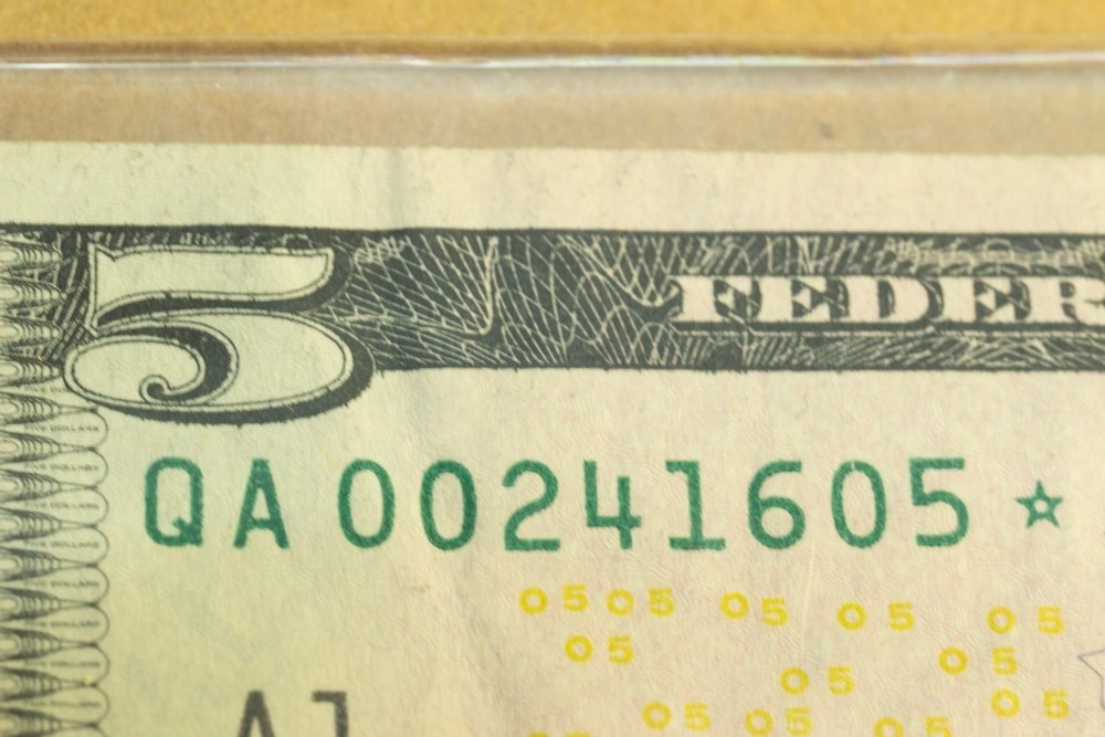 RARE $5 Error Pair – 2017A + 2021 * Low Run Star Note – Matching Misaligned