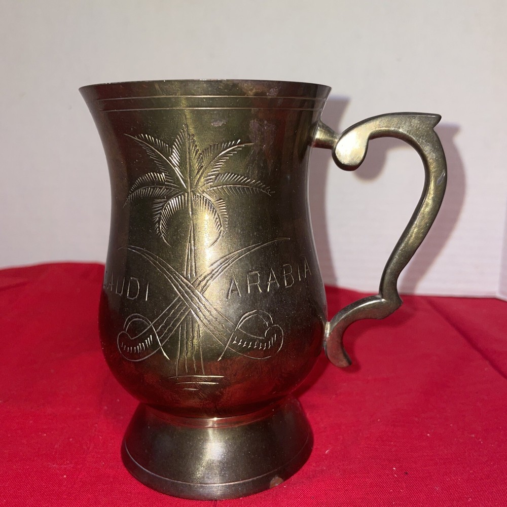 HISTORICAL  CUP  MARKED "SAUDI ARABIA"