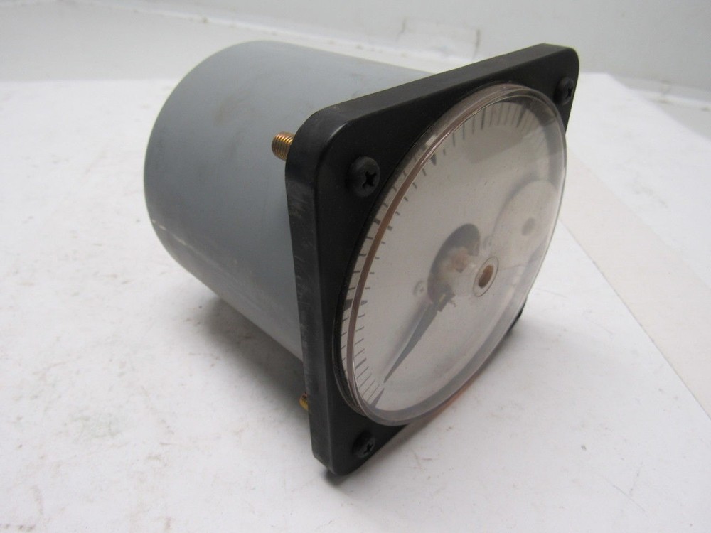 EIL Instruments YEW Type DB-40 Blank Face DC Panel Ammeter 0-1MA DC