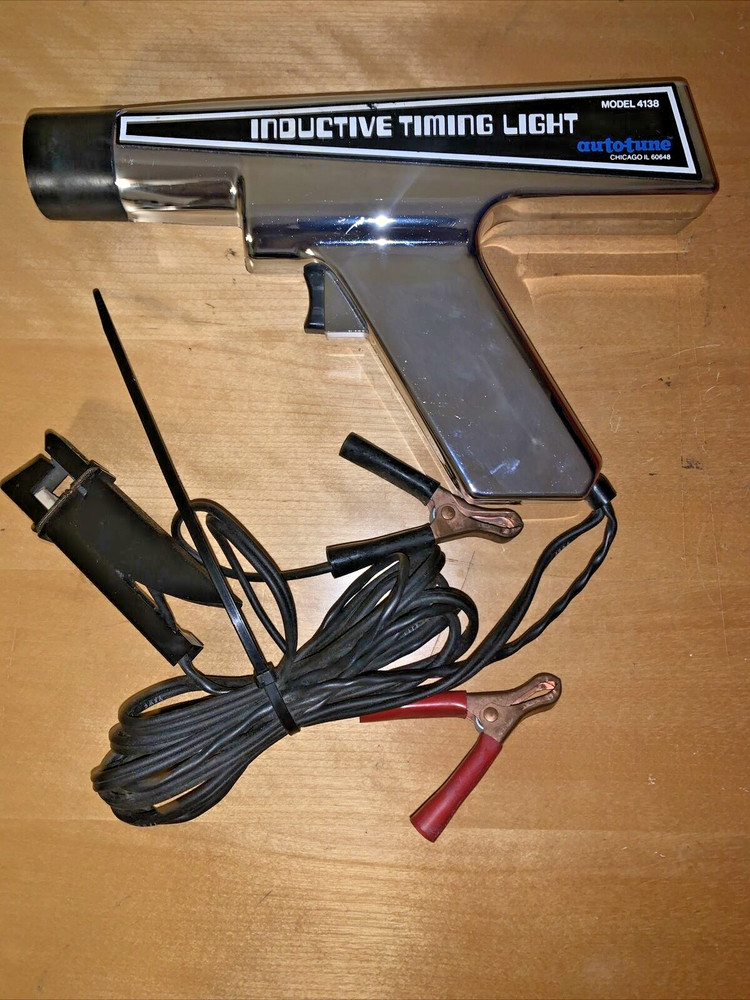 Vintage Auto-Tune Inductive Timing Light Model No. 4138 USA