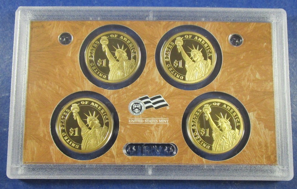 2009 S Presidential Dollar Proof Set No Box or COA