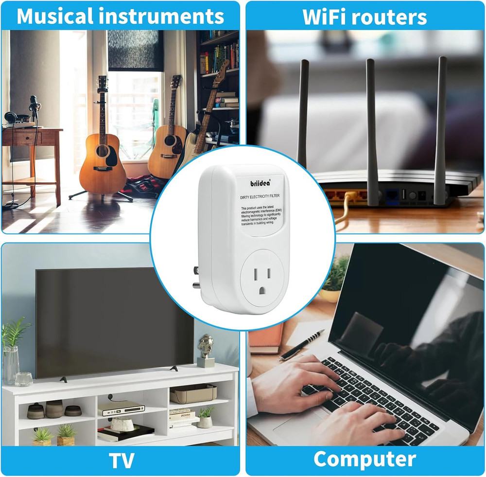 Dirty Electricity Filters, Reduce High-Frequency Noise Caused by Electronic Devi