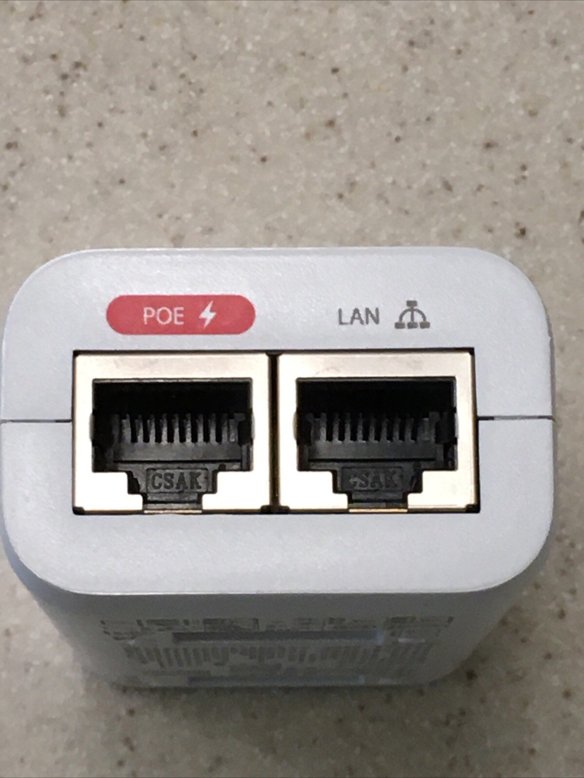 Ubiquiti UniFi U-PoE-AF PoE Injector with Power Cord New