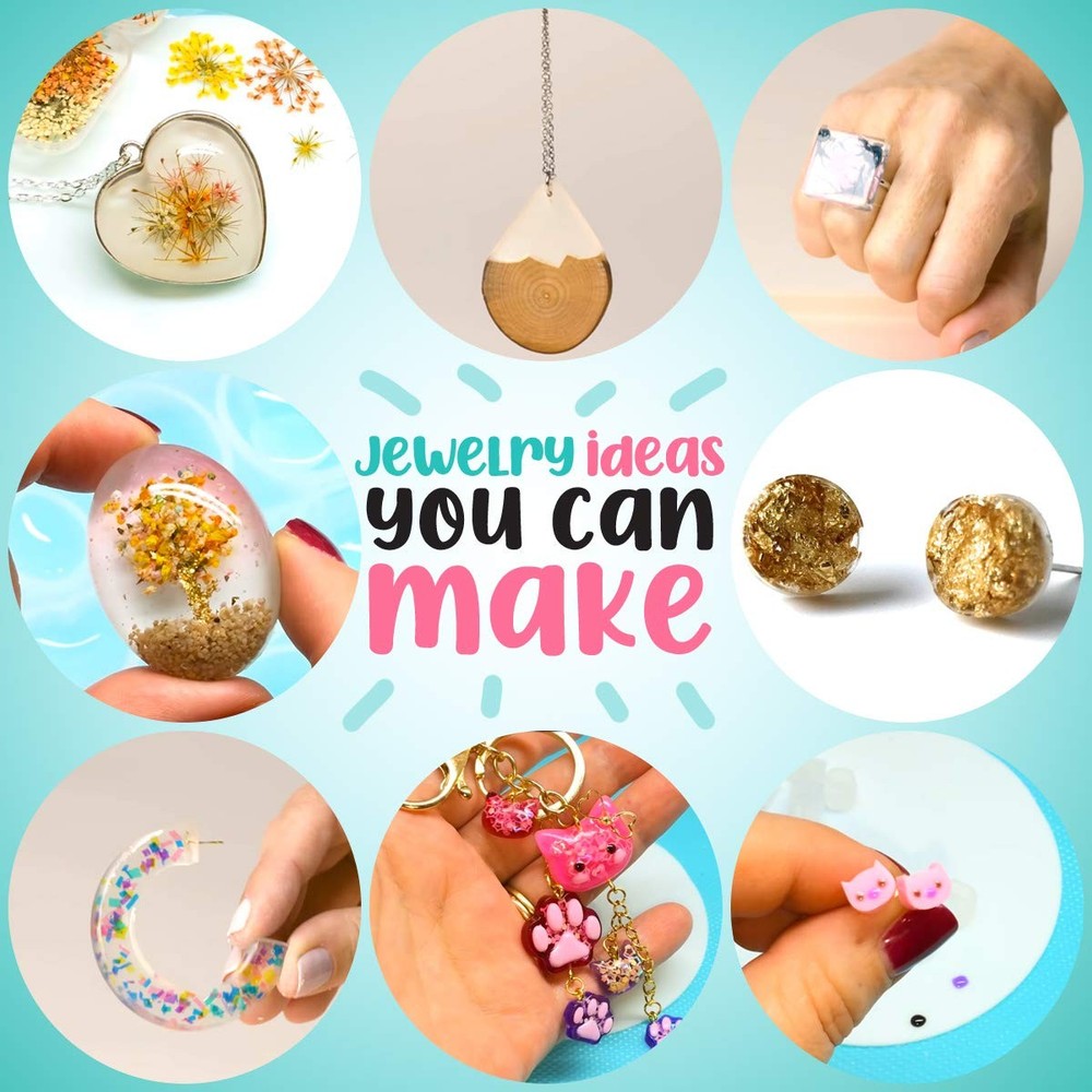 Goody King Resin Jewelry Making Starter Kit - Kits for Medium, Multiple