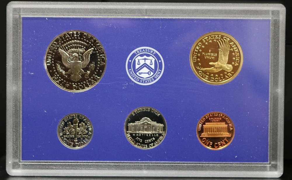 2000 Clad Proof Set U.S. Mint Original Government Packaging OGP COA #1509