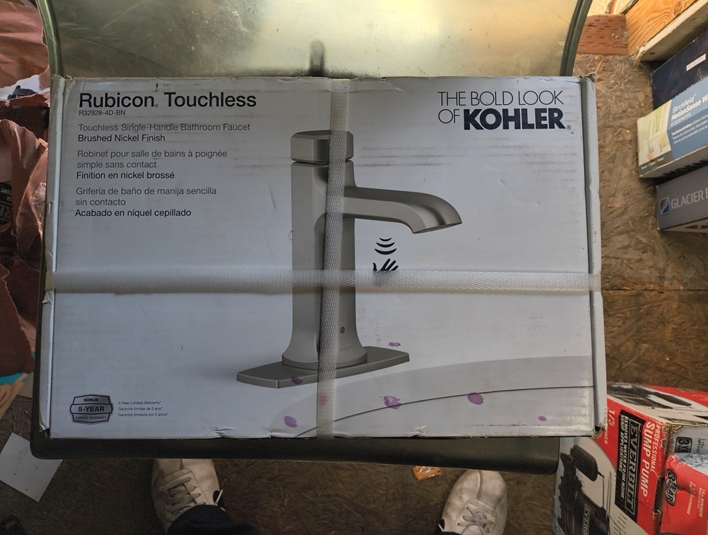 KOHLER RUBICON Single-Handle Pull-Down Faucet in Vibrant # R20147-SD-VS