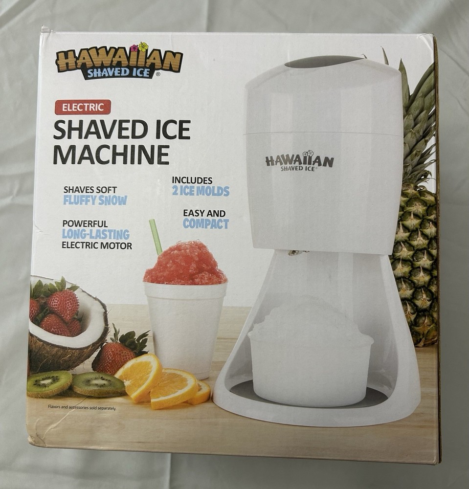 Tested Hawaiian shaved ice machine.  MACHINE ONLY