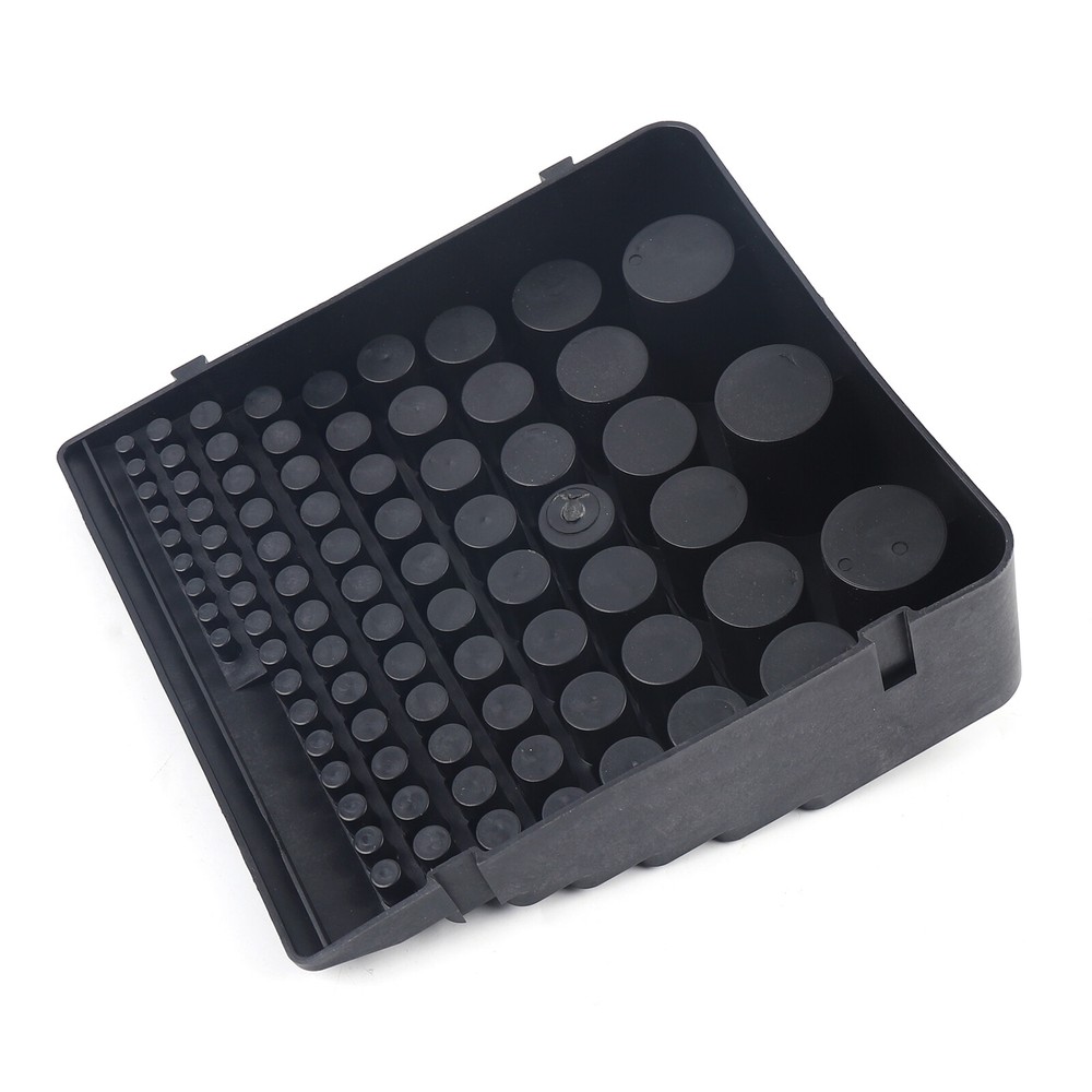 Storage Holder Drill Bit Collet Tool Box Rack Organizer Stand Container 84 Holes