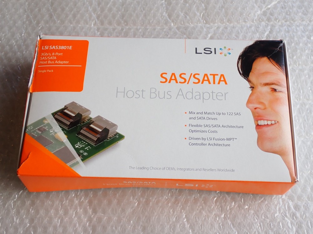 NEW LSI SAS3801E Host Bus Controller NEW