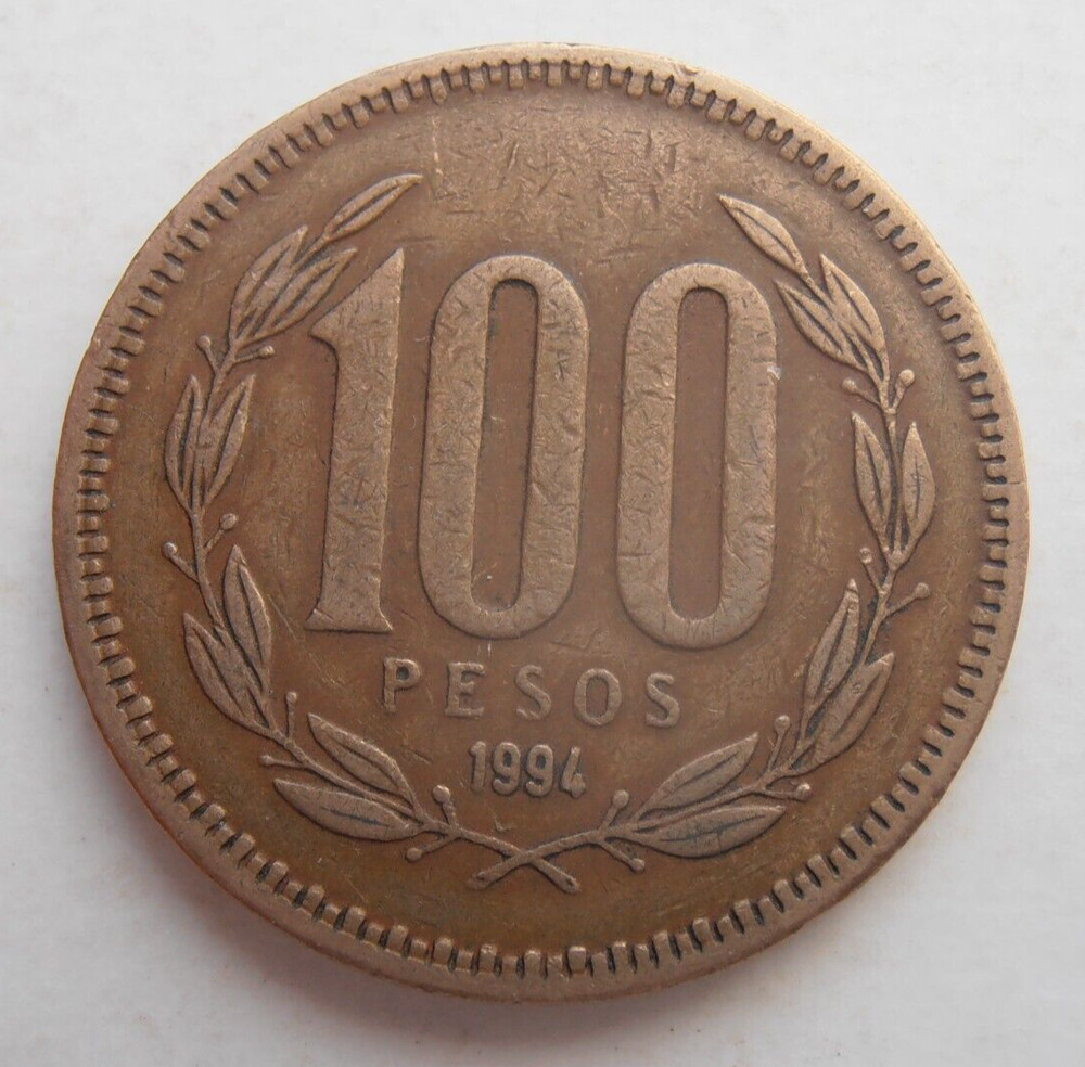 CHILE 100 PESOS 1994