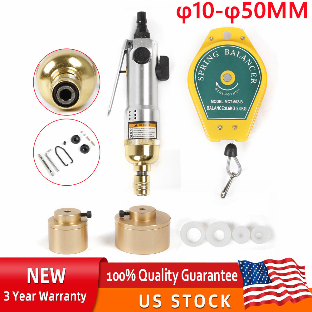 Handheld Pneumatic Bottle Capping Machine Screw Cap Capper Sealing Sealer Tool