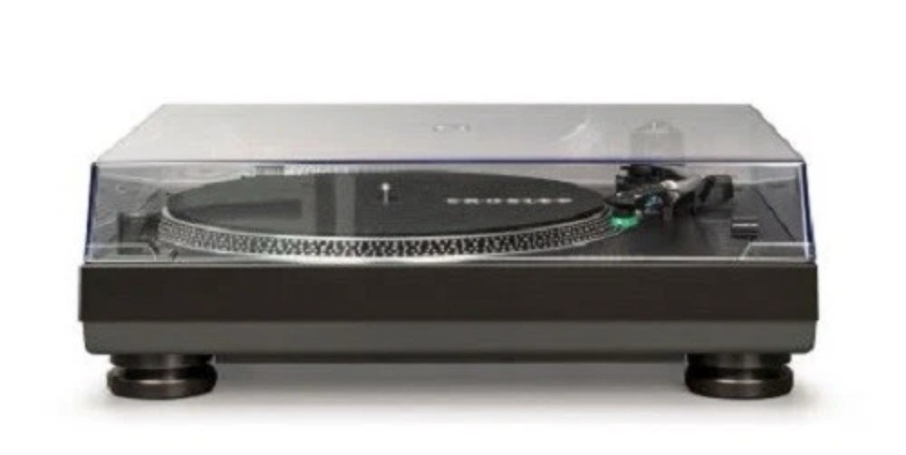Crosley C100BT, 2-Speed Bluetooth Turntable Record Player - Black