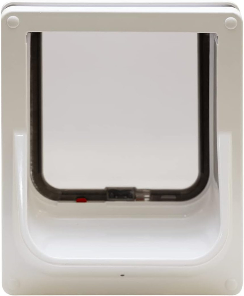 Electromagnetic Cat Flap, White