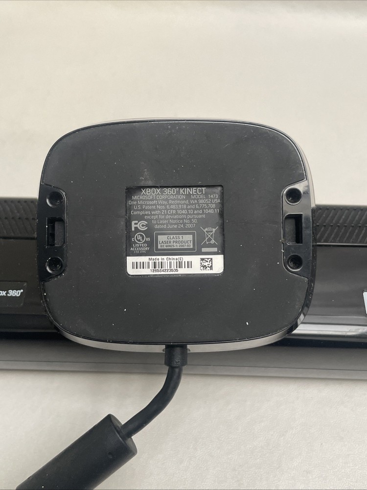 Microsoft 1414 Xbox 360 Kinect Sensor Bar Only - Black Model 1473