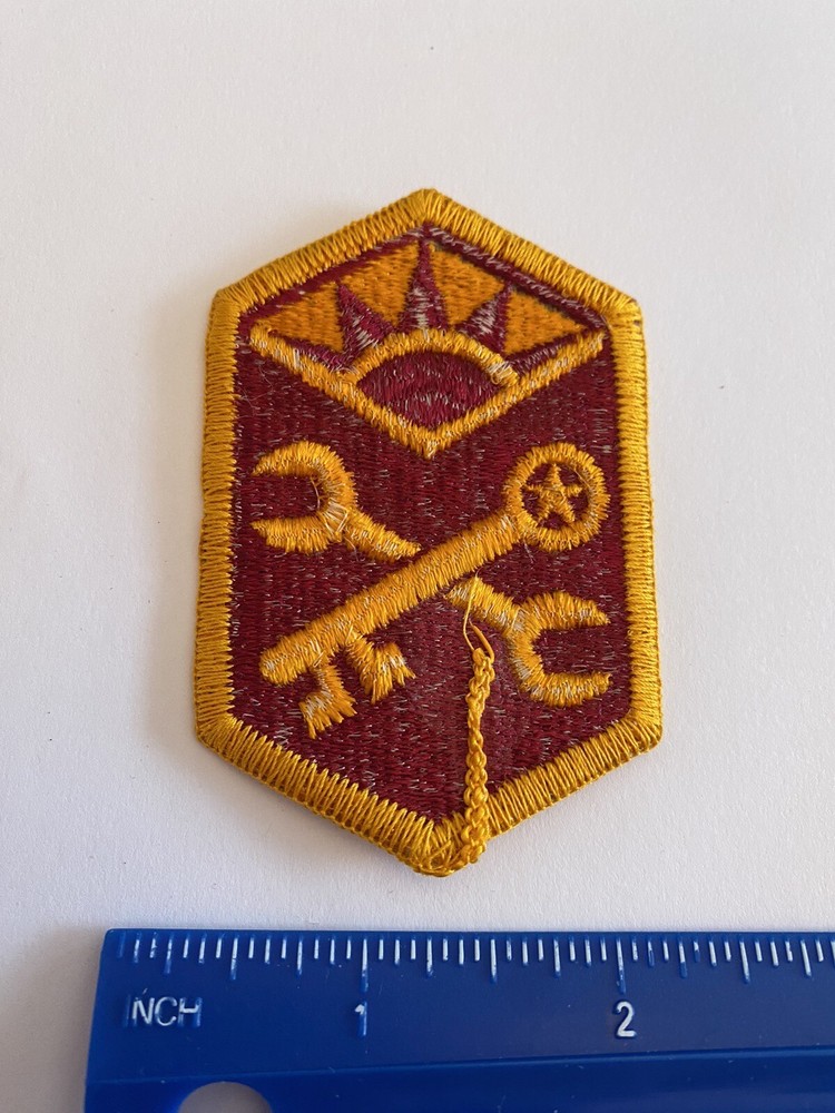 US Army Advance Weapons Support Command Patch Full Color Patch INV5400