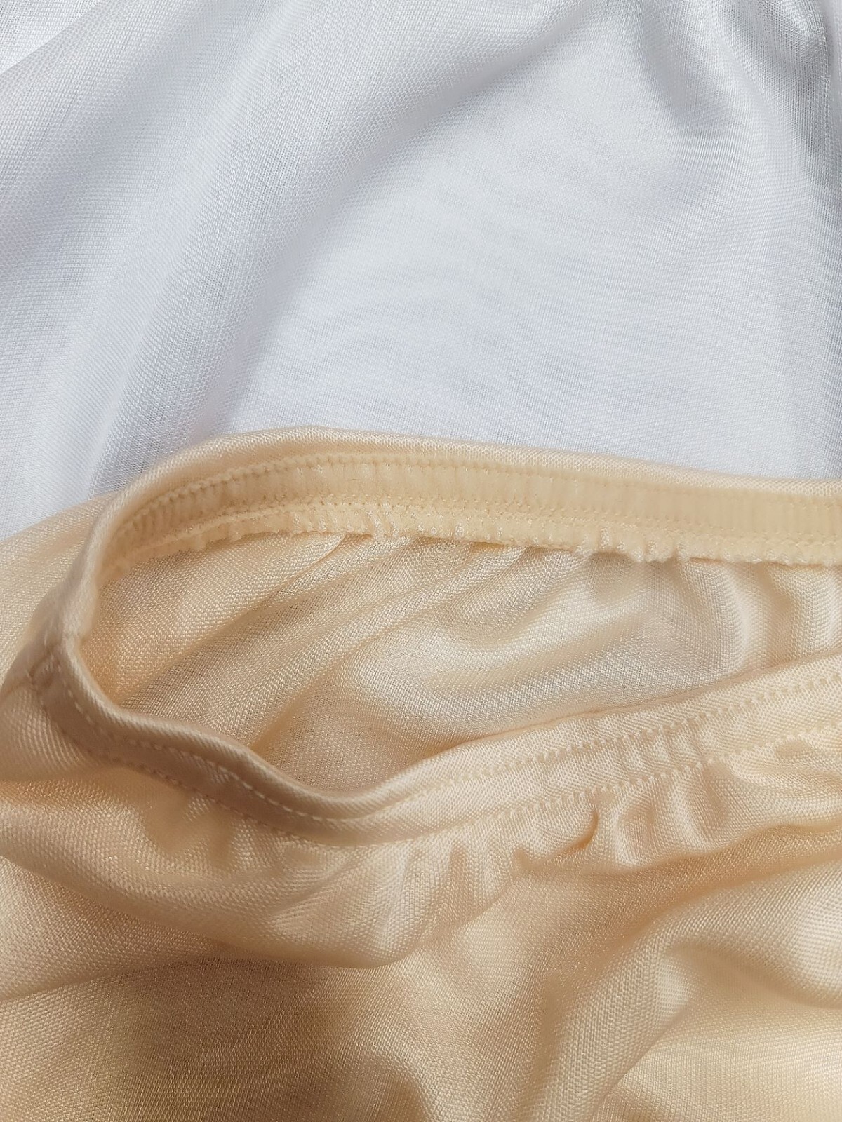 3 Pack Lady Lace Trim Satin Nylon Classic Half Slip Shorts Bloomer Pettipants