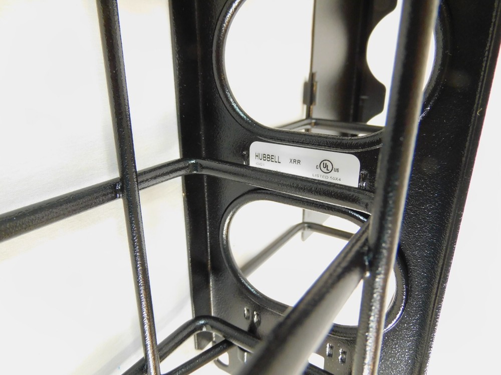 Ring Panel Cable Manager Hubbell HC219CC3N NextFrame Hinged Covers - EXCELLENT