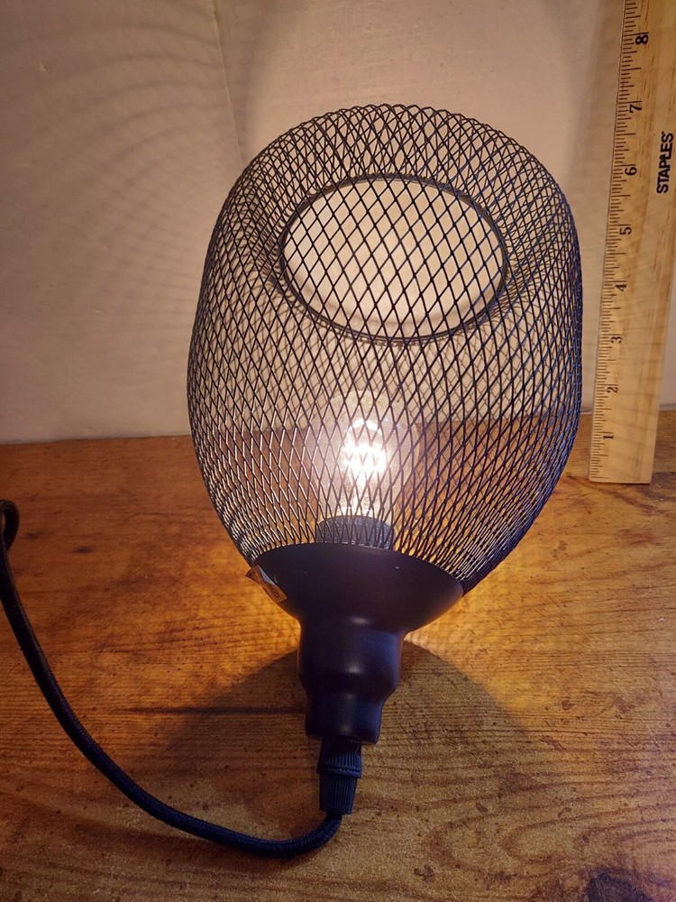 Wire Mesh Wrought Iron Hollow Hanging Light