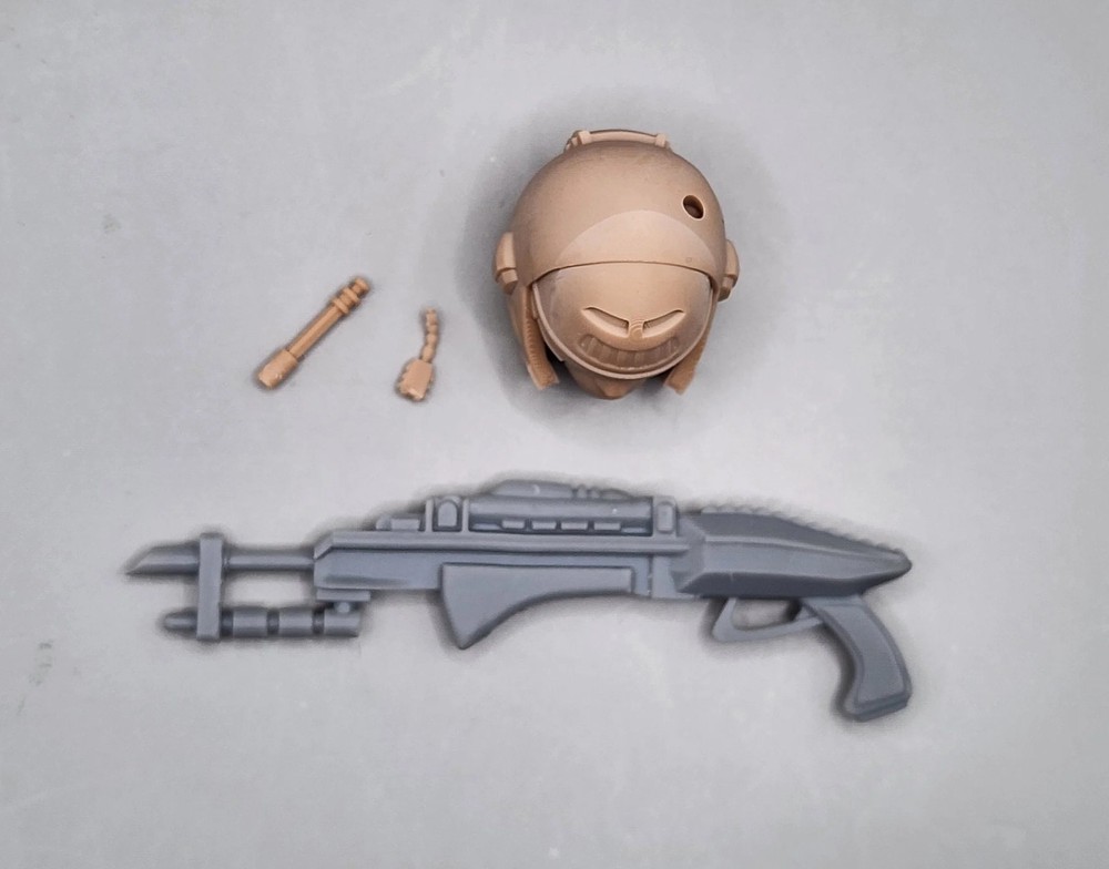 Battle force 2000 Dee-Jay Head, Mic, and Antenna - 1/12 scale