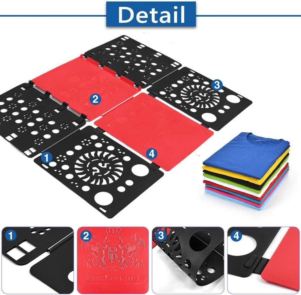 Boxlegend Version 3 Shirt Folding Board T Shirts Clothes Folder Durable Plastic