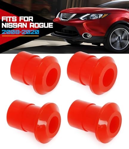 4PCS Front Subframe Bushing Kit for Nissan Rogue 2008-2020 Engine Cradle Front