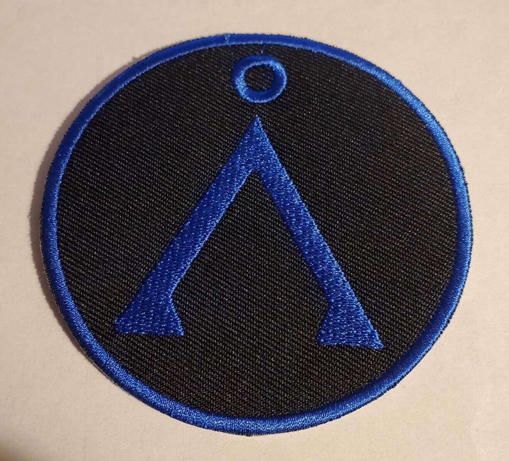 Stargate Command Earth Logo Uniform 3" Blue Embroidered Patch- USA Mailed
